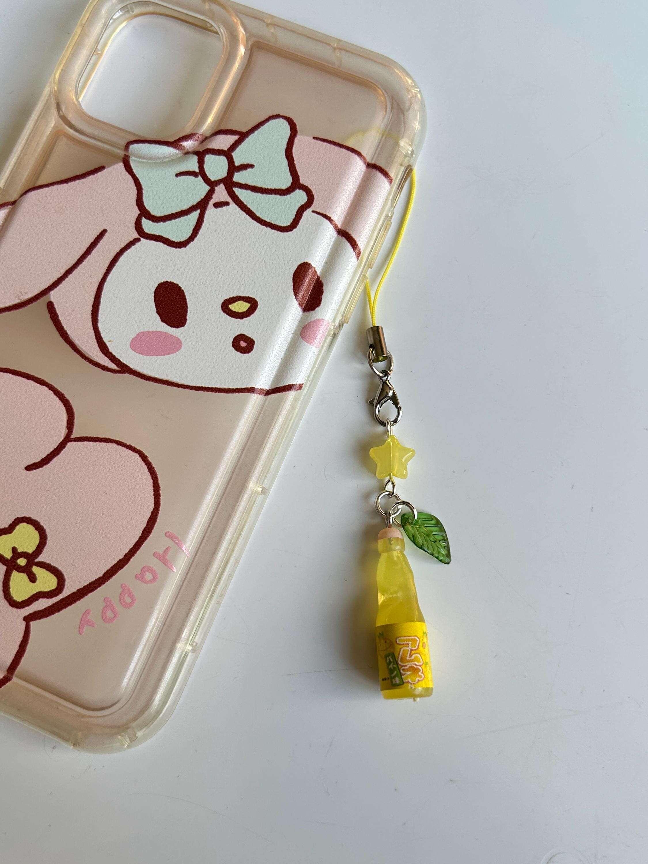 HANDMADE Kawaii Cute Ramune Bottle Phone Charms - Beadsbylillixx