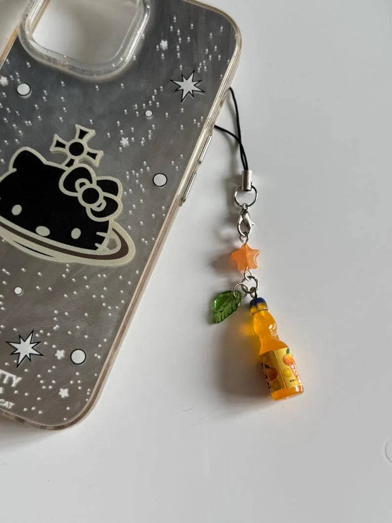 Handmade Kawaii Cute Ramune Bottle Phone Charms Beadsbylillixx