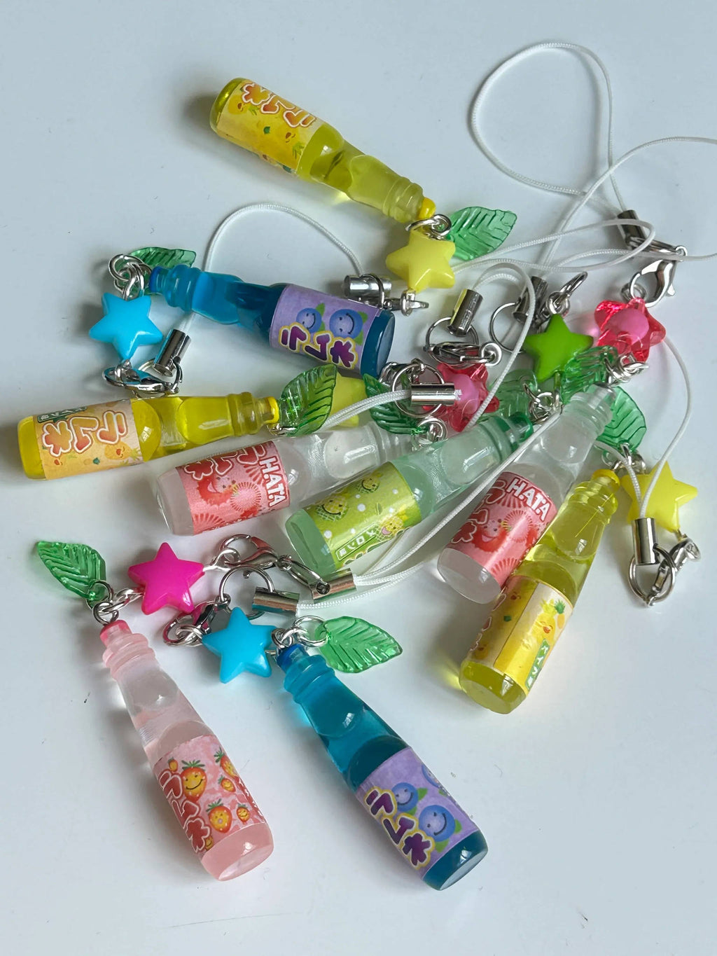 Handmade Kawaii Cute Ramune Soda Bottle Phone Charms Beadsbylillixx