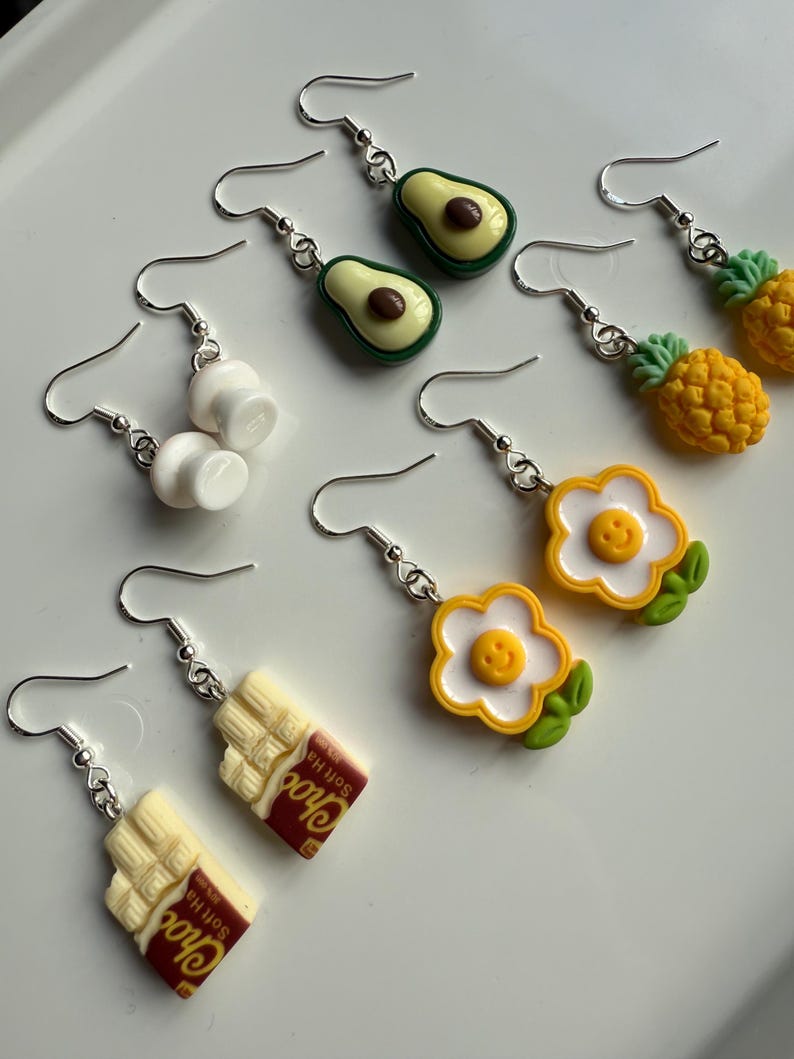 Handmade Kawaii Fun Earrings Beadsbylillixx