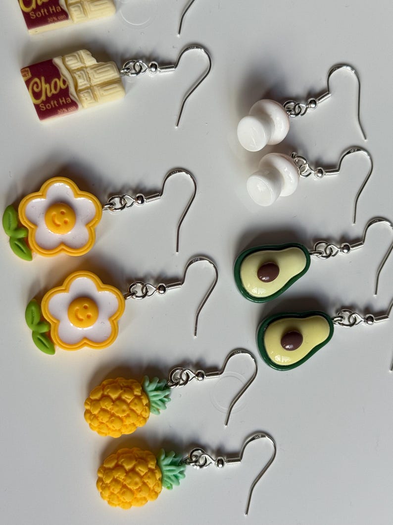 Handmade Kawaii Fun Earrings Beadsbylillixx