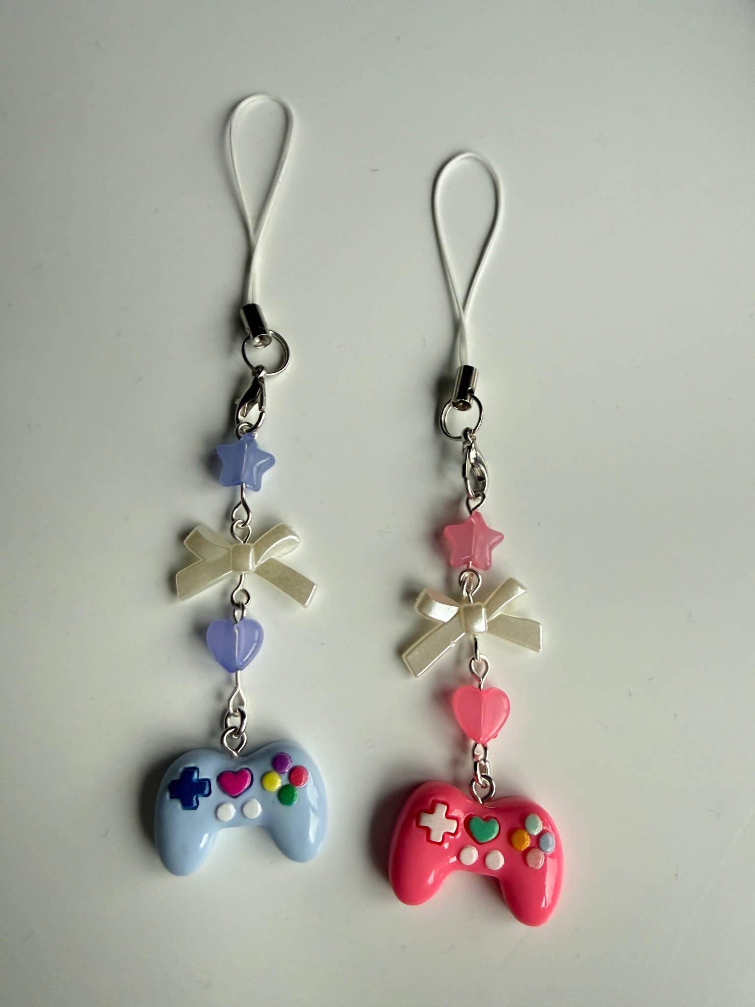 Handmade Kawaii Game Controller Phone Charm Beadsbylillixx