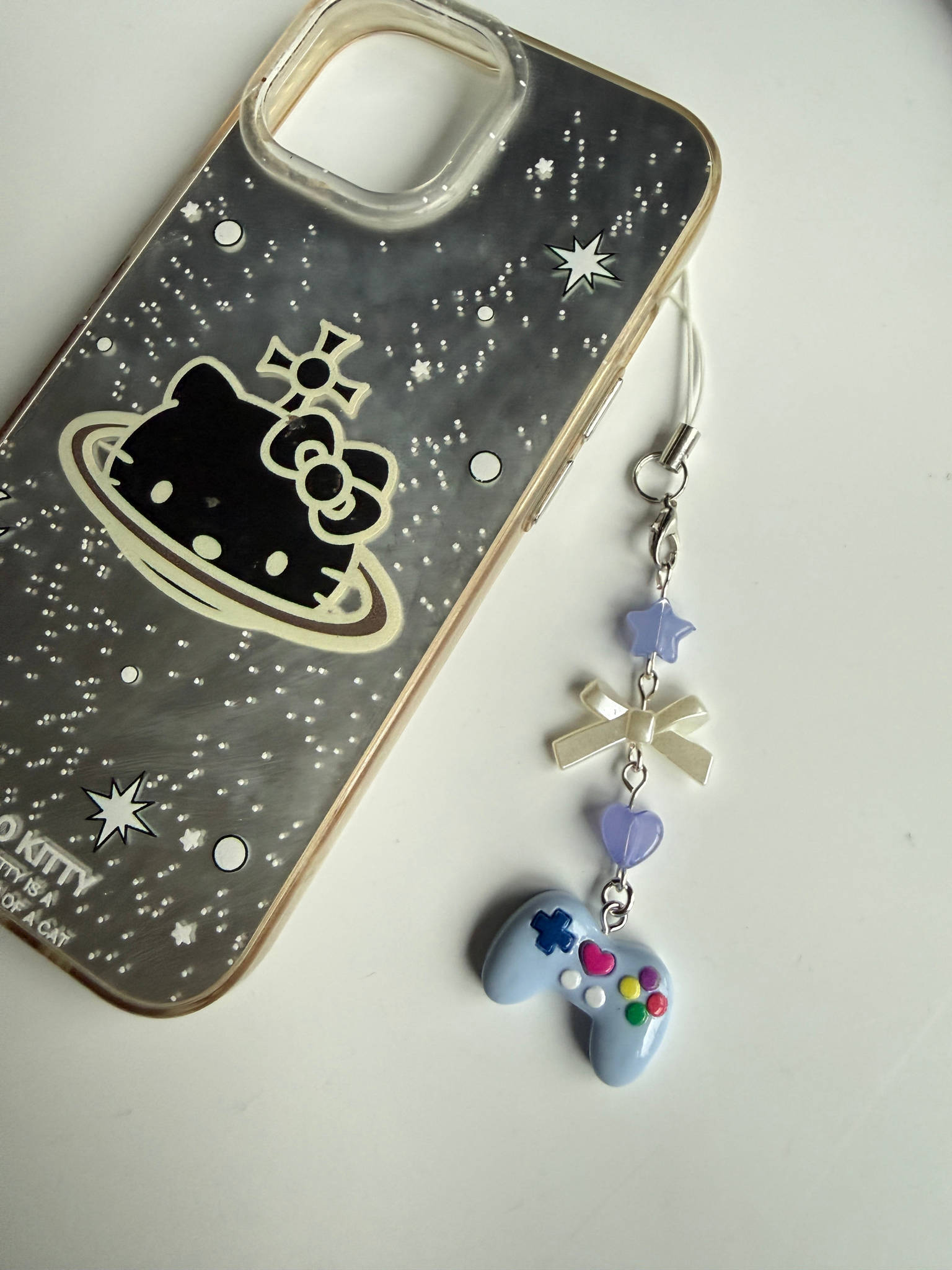 Handmade Kawaii Game Controller Phone Charm Beadsbylillixx