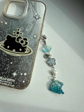 Handmade Kawaii Manta Ray Phone Charm Beadsbylillixx