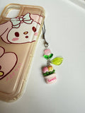 Handmade Kawaii Plant baby Phone Charms Beadsbylillixx
