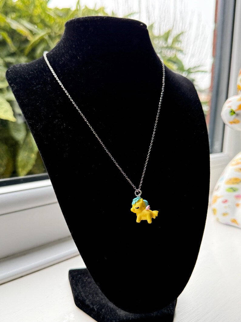 Handmade Kawaii Retro Toy Necklace Beadsbylillixx