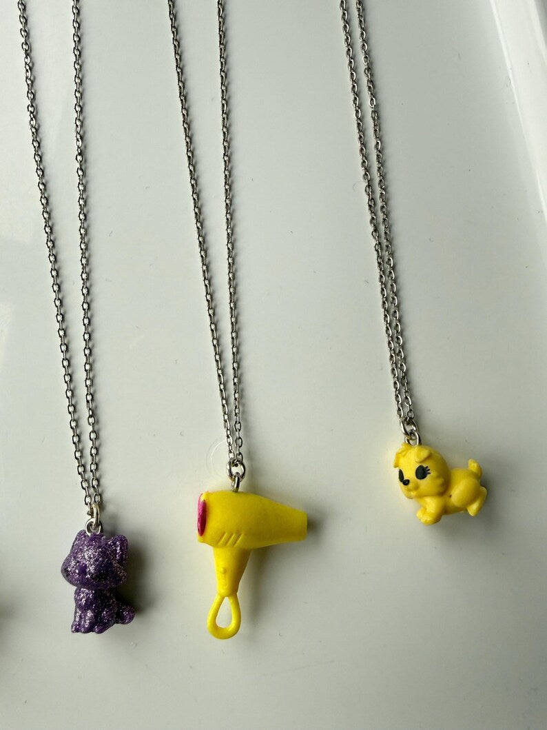 Handmade Kawaii Retro Toy Necklace Beadsbylillixx