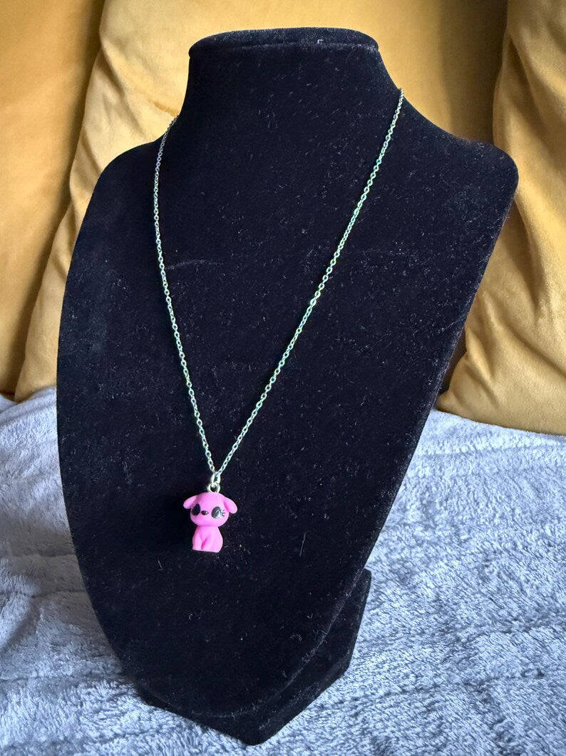 Handmade Kawaii Retro Toy Necklace Beadsbylillixx