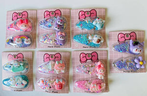 Handmade Sanrio inspired Shaker hair slides