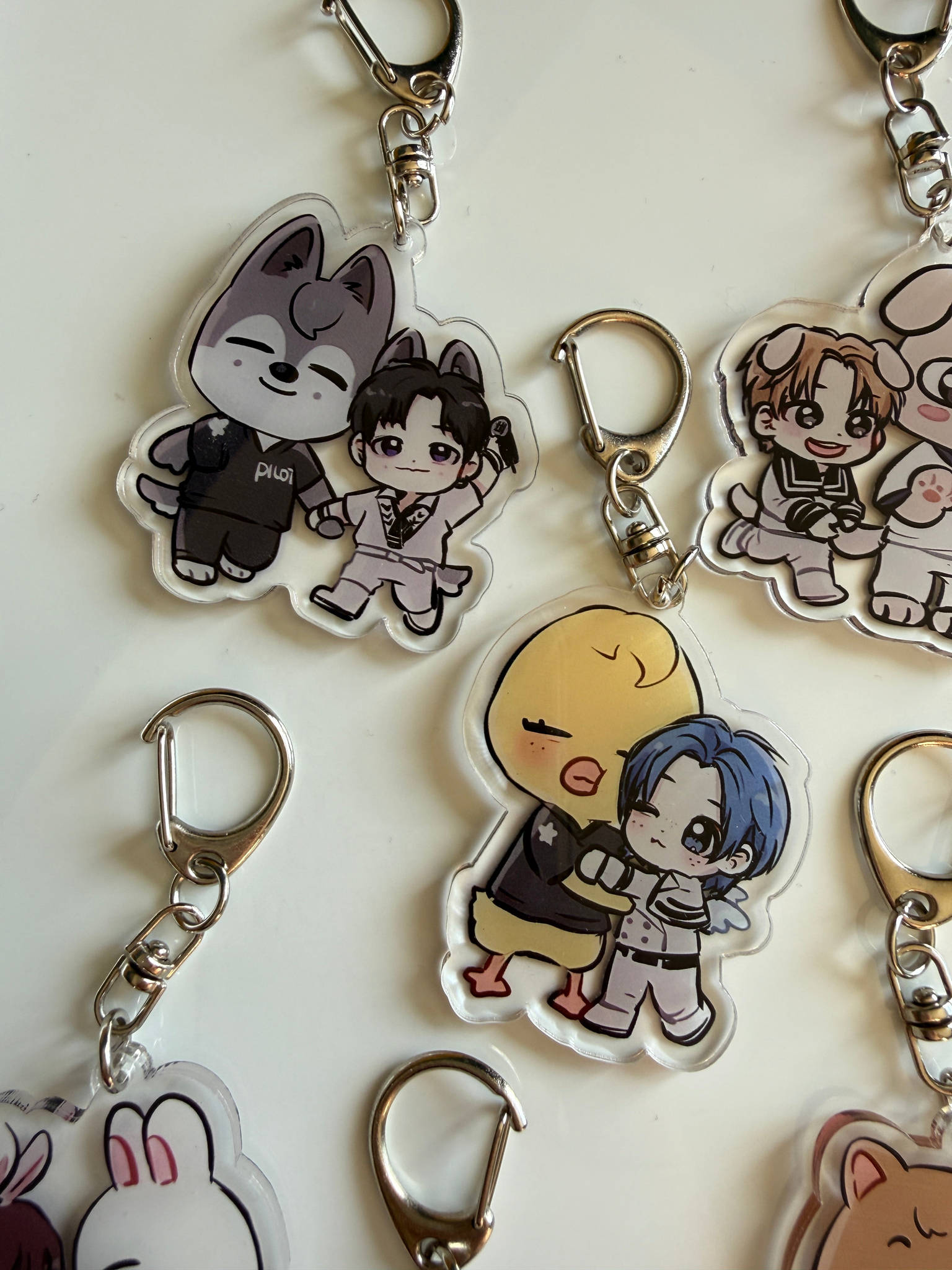 Handmade Stray Kids Keychains, Skzoo keychain, Fan made merch Beadsbylillixx