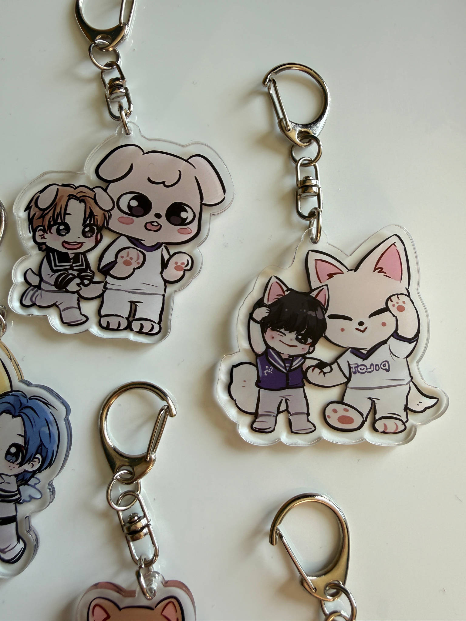 Handmade Stray Kids Keychains, Skzoo keychain, Fan made merch Beadsbylillixx
