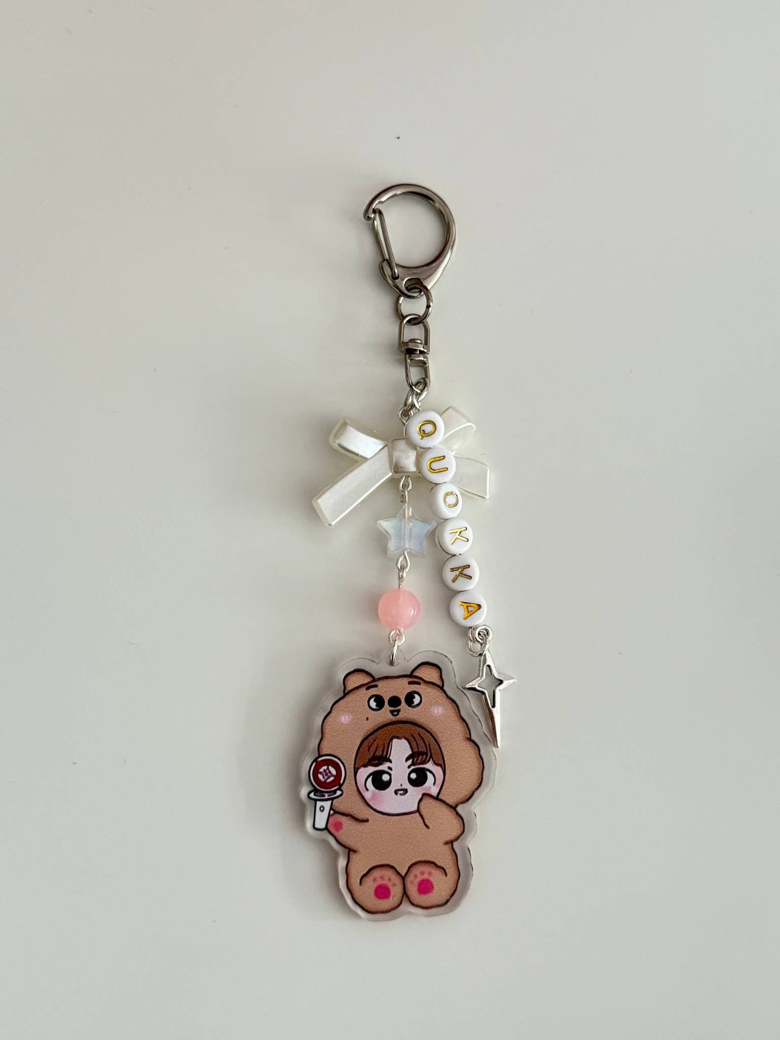 Handmade Stray Kids Skzoo Bias Keychains Beadsbylillixx
