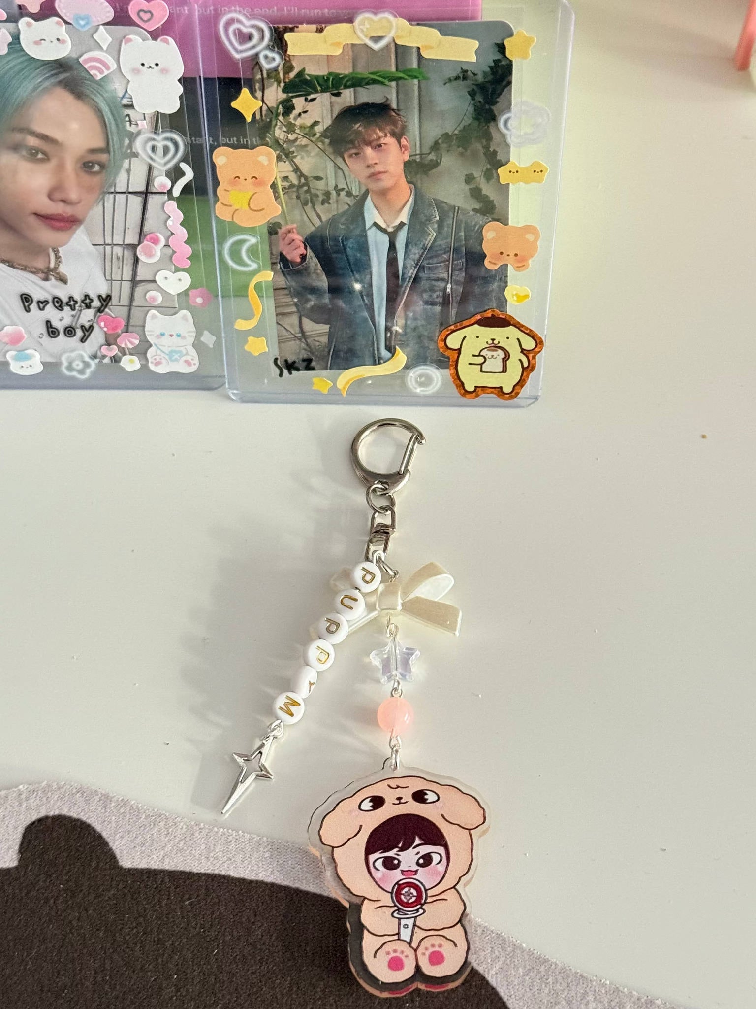 Handmade Stray Kids Skzoo Bias Keychains Beadsbylillixx