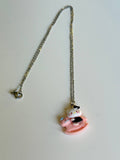 Hello Kitty Inspired Necklaces, Stainless Steel Snake Chain 17.7” | Kawaii Y2K Pendant Necklace Beadsbylillixx