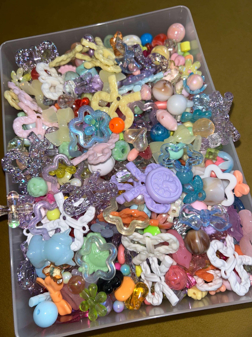Kawaii Chunky Funky Bead Soup 50g - Beadsbylillixx
