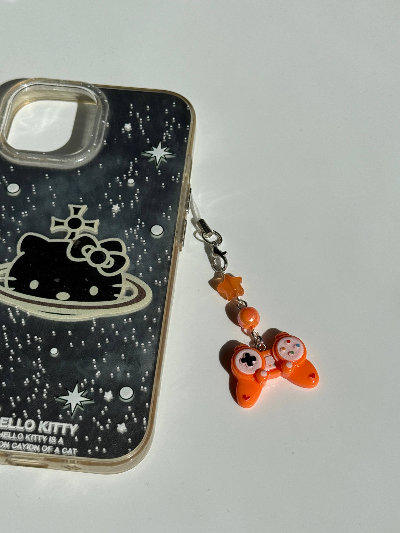 Kawaii Pastel Gamer Controller Charm Cute Beaded Phone Strap Beadsbylillixx
