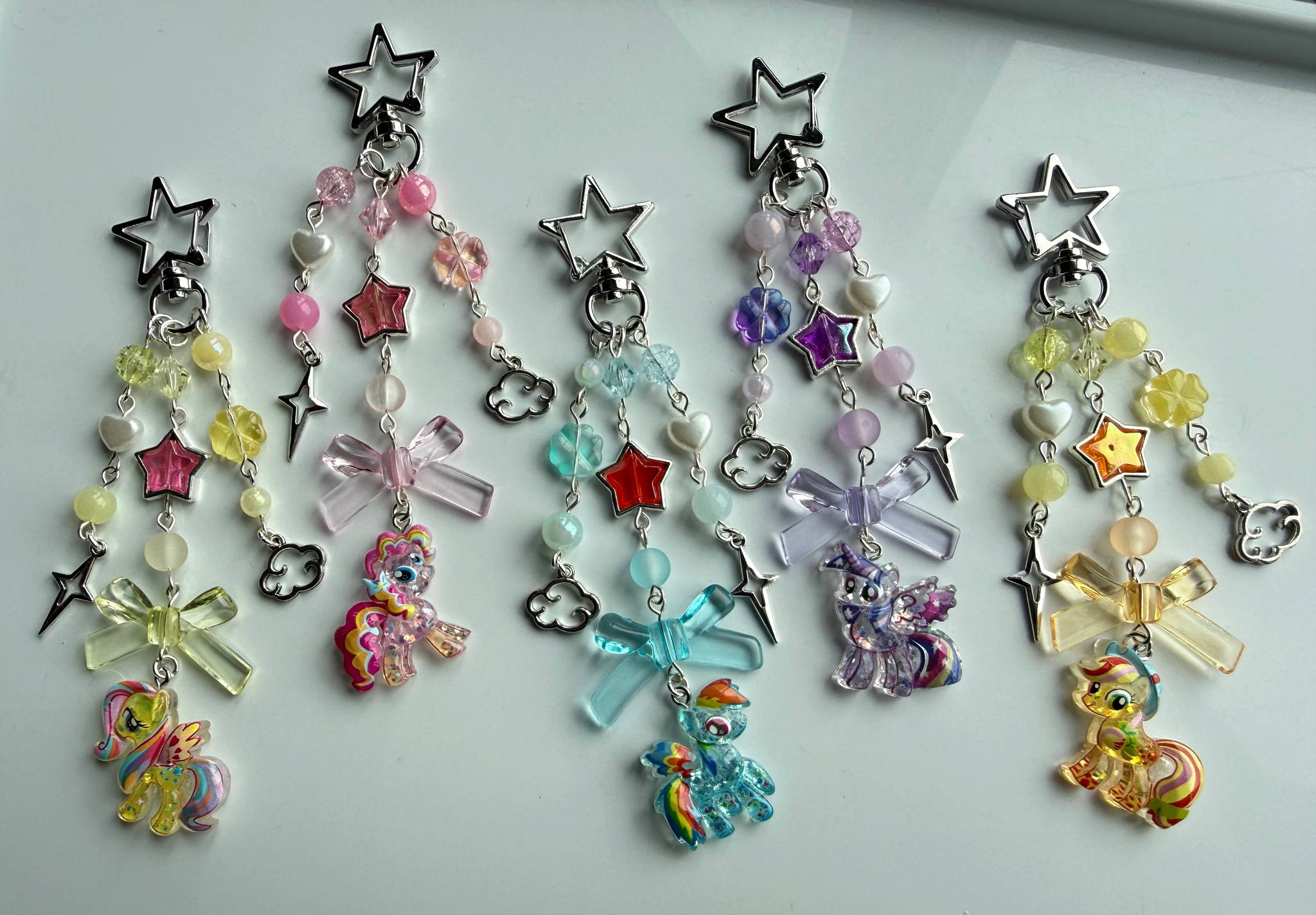 My Little Pony Inspired Kawaii Beaded Keychain Beadsbylillixx