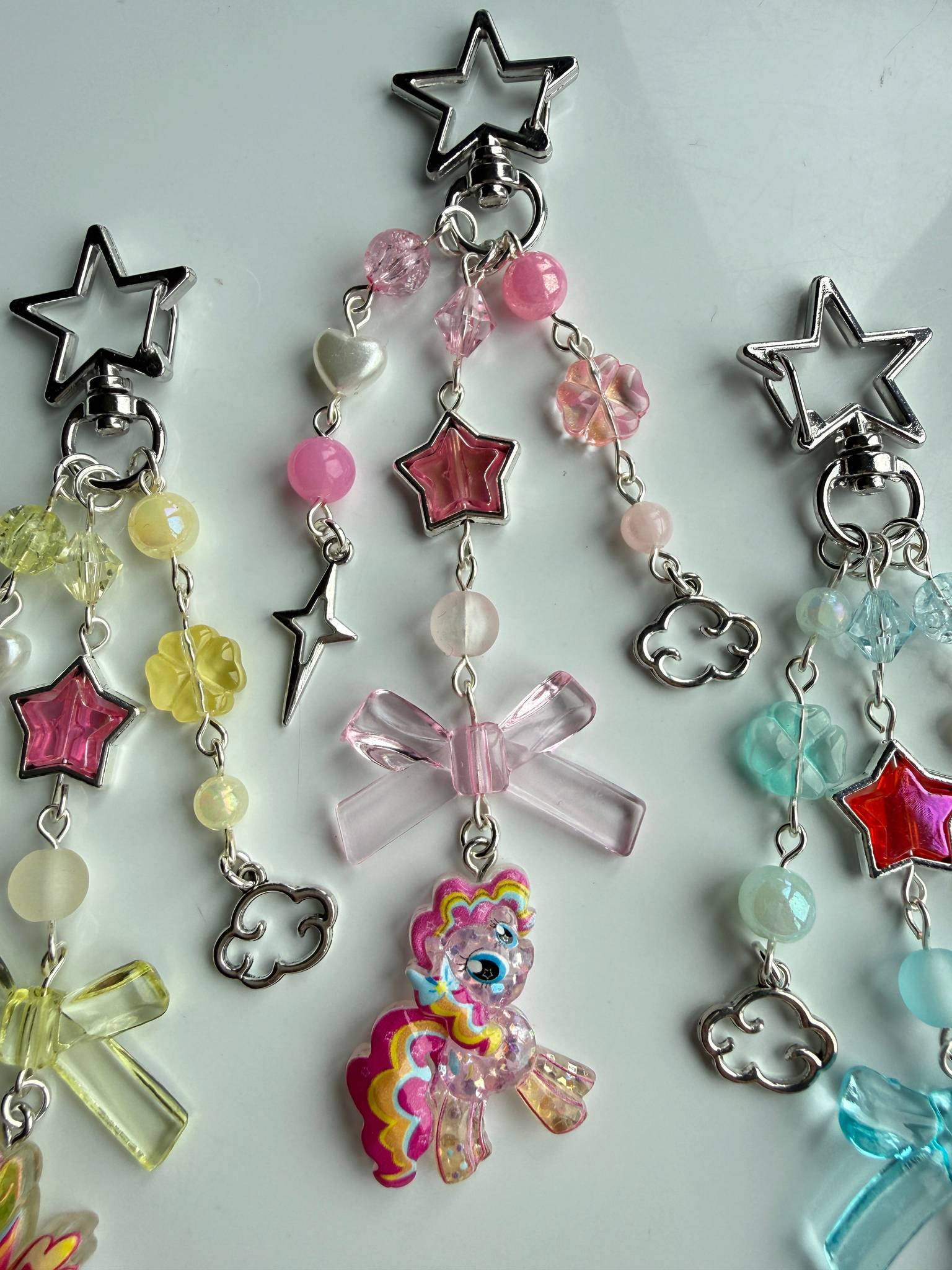 My Little Pony Inspired Kawaii Beaded Keychain Beadsbylillixx