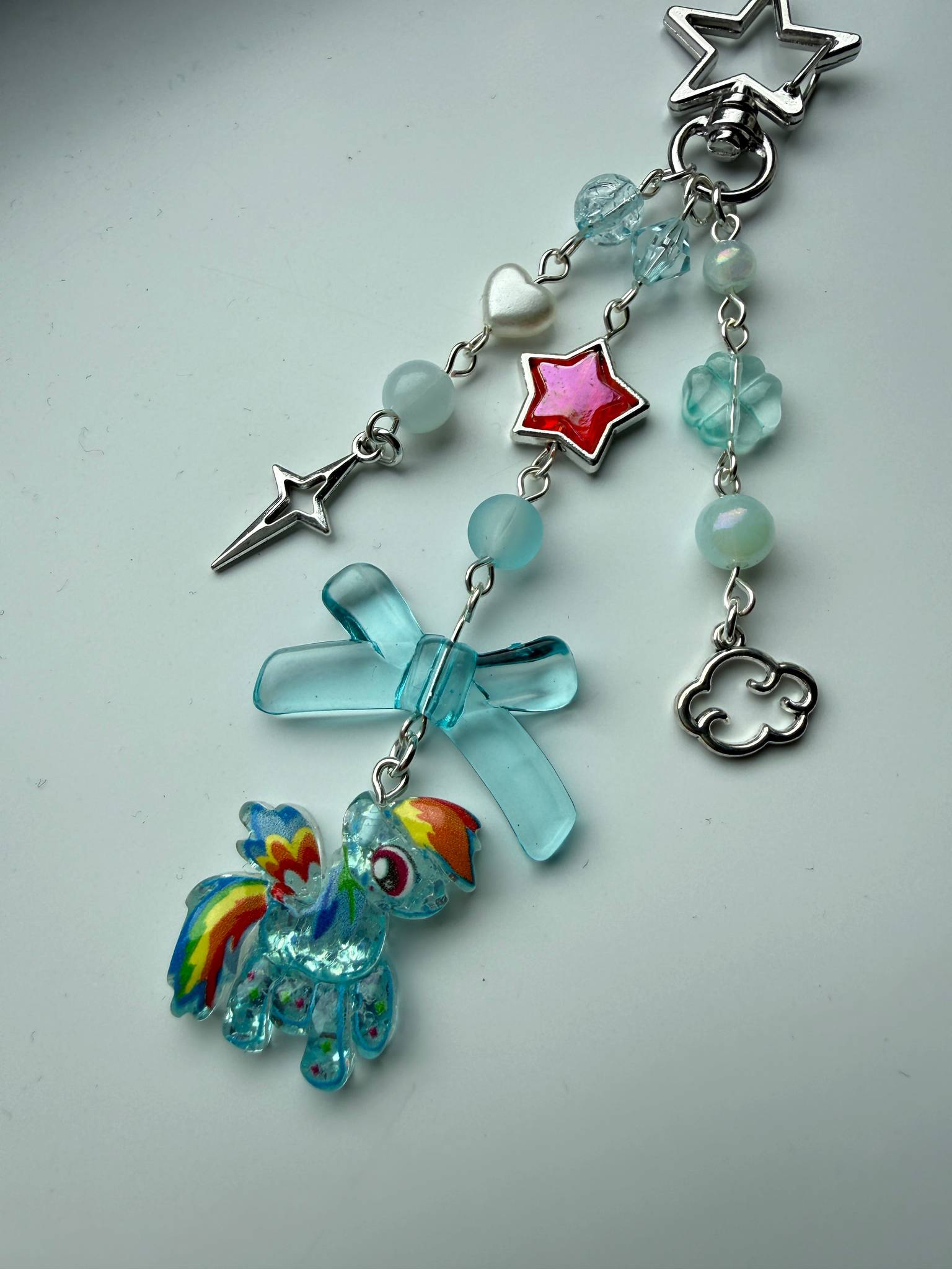 My Little Pony Inspired Kawaii Beaded Keychain Beadsbylillixx