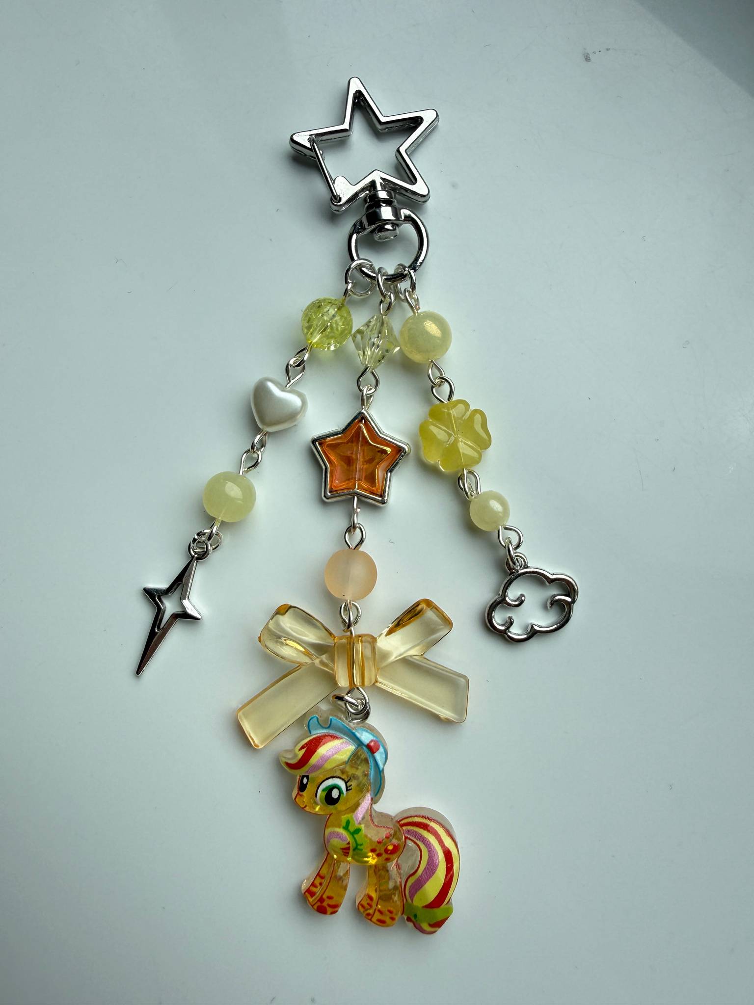 My Little Pony Inspired Kawaii Beaded Keychain Beadsbylillixx