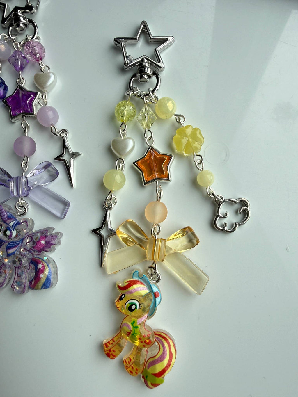 My Little Pony Inspired Kawaii Beaded Keychain Beadsbylillixx