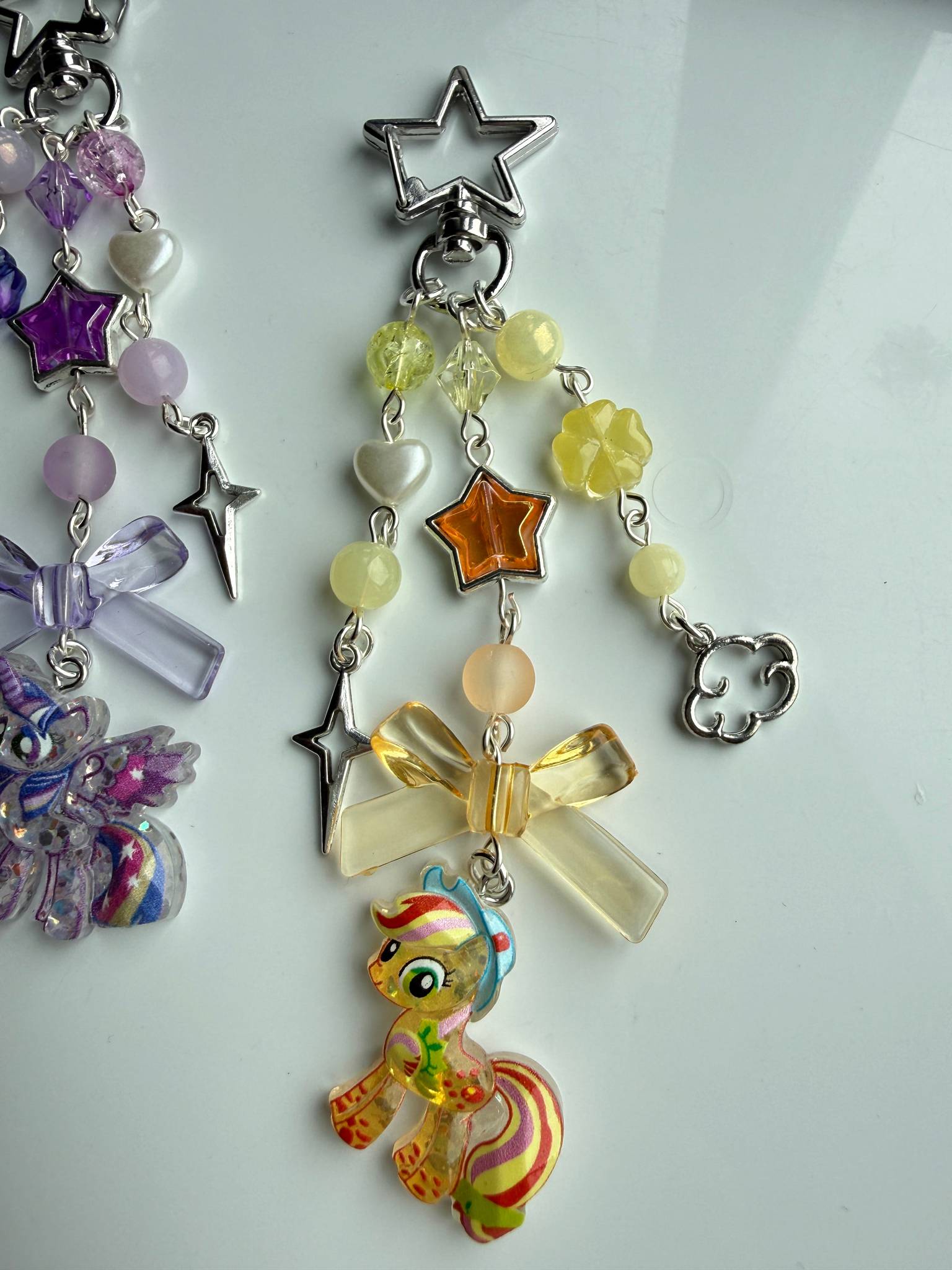 My Little Pony Inspired Kawaii Beaded Keychain Beadsbylillixx