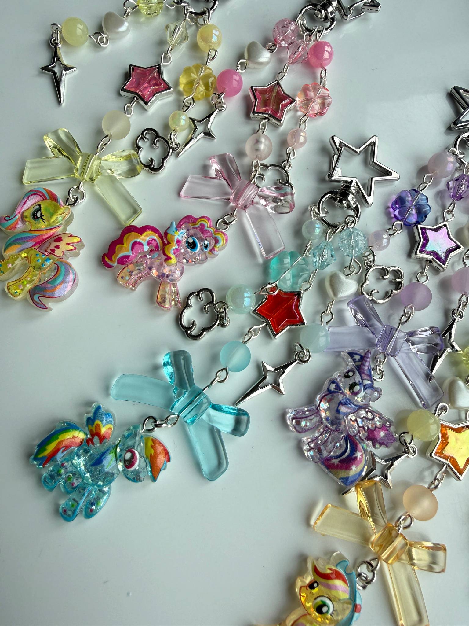 My Little Pony Inspired Kawaii Beaded Keychain Beadsbylillixx