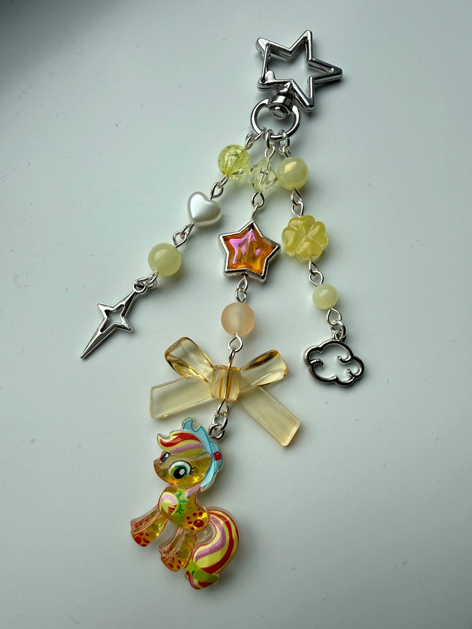 My Little Pony Inspired Kawaii Beaded Keychain Beadsbylillixx