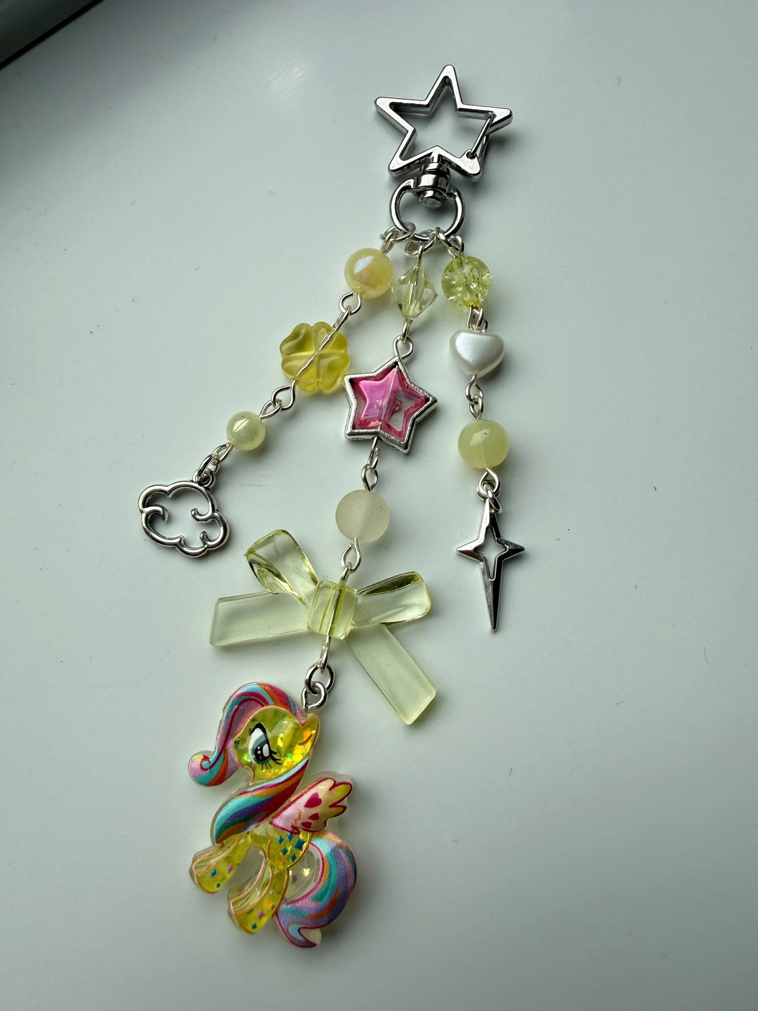 My Little Pony Inspired Kawaii Beaded Keychain Beadsbylillixx