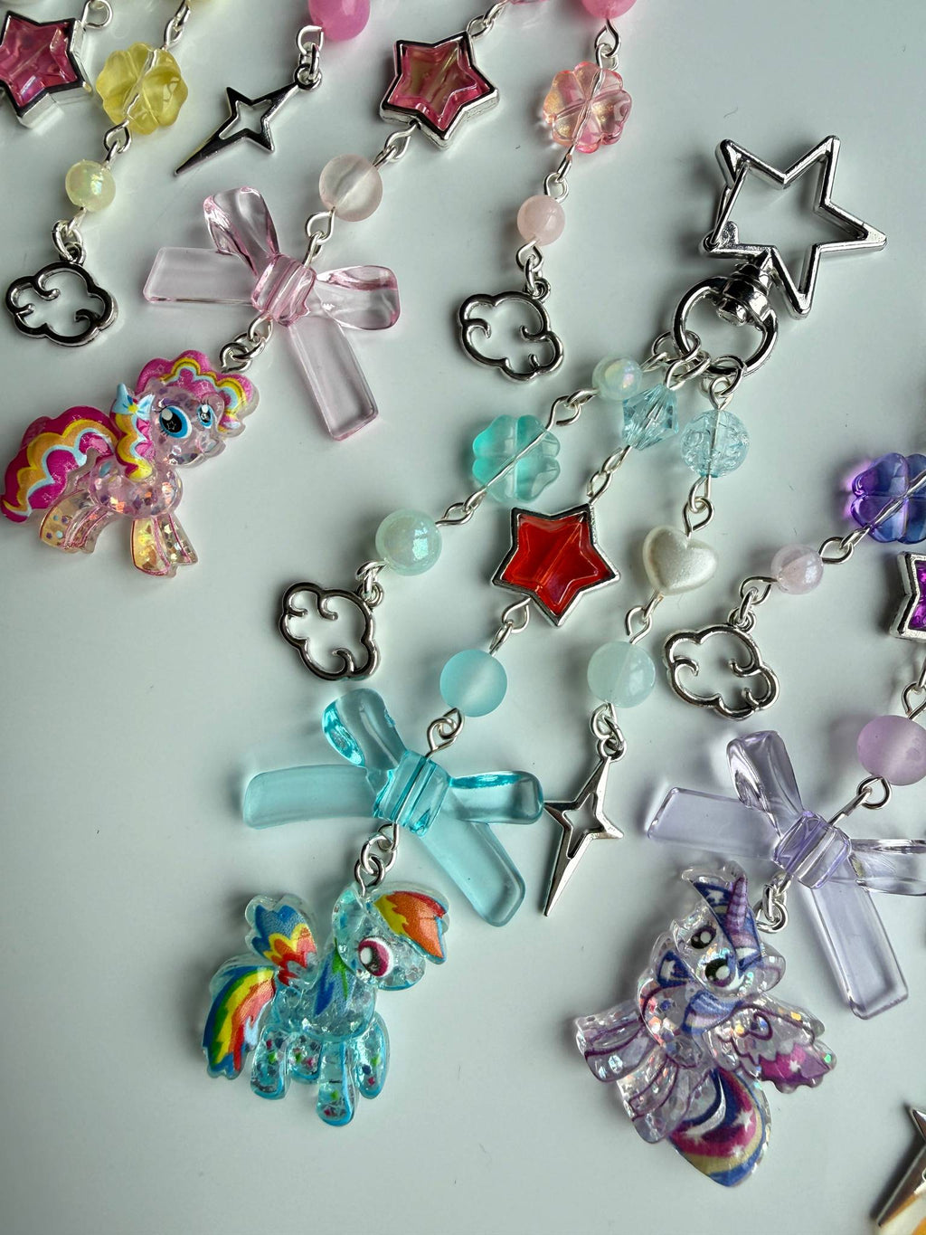 My Little Pony Inspired Kawaii Beaded Keychain Beadsbylillixx