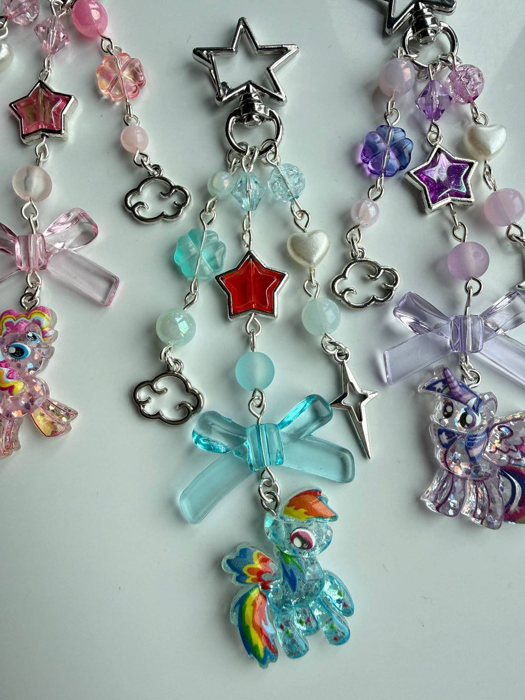 My Little Pony Inspired Kawaii Beaded Keychain Beadsbylillixx