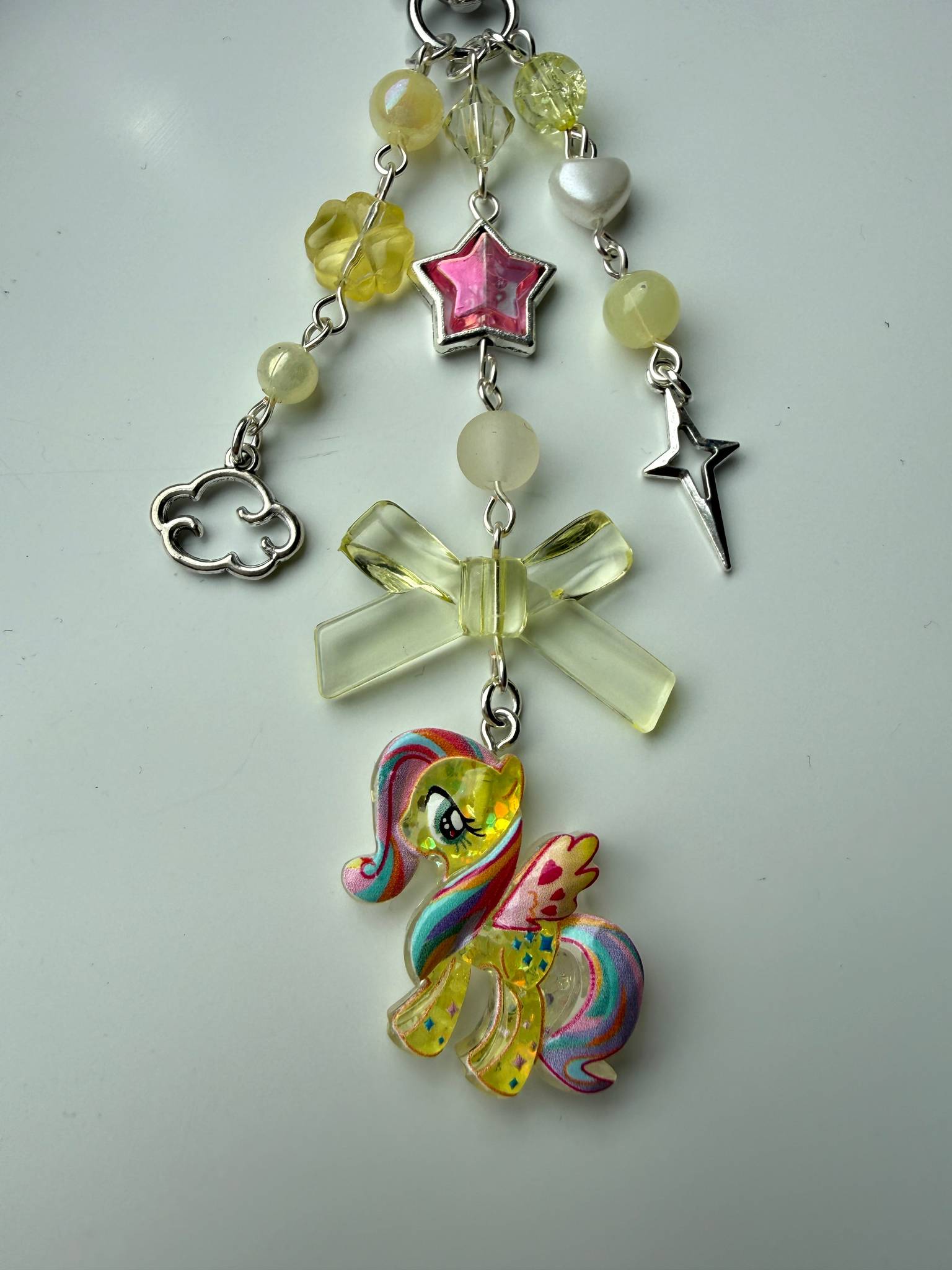 My Little Pony Inspired Kawaii Beaded Keychain Beadsbylillixx