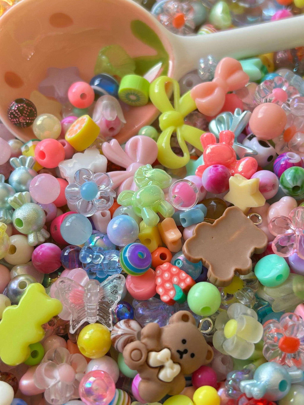 NEW MIX Cute Bead Soup Sanrio Themed 50g - Beadsbylillixx