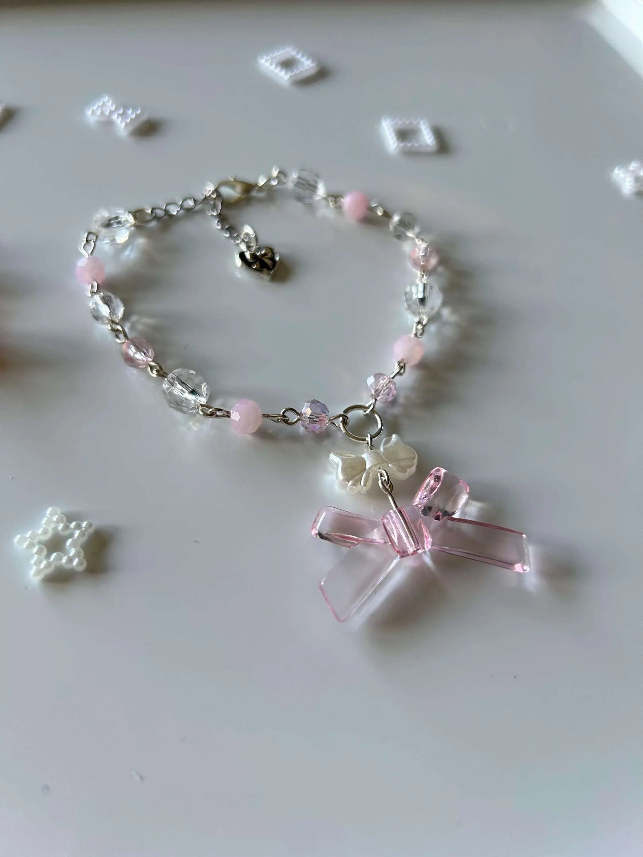 Pretty Handmade Coquette Beaded Bracelets - Beadsbylillixx
