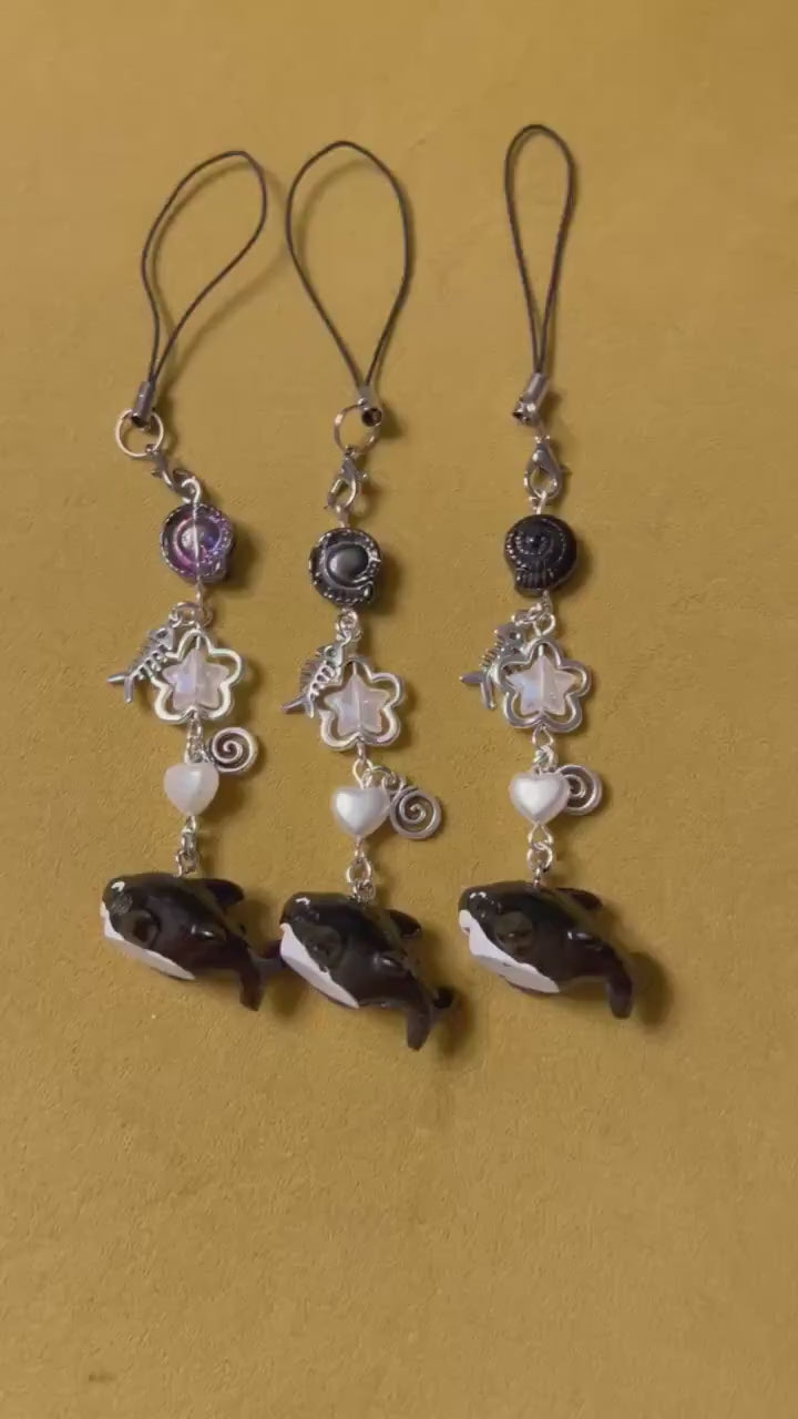 HANDMADE Cute Kawaii Shark Phone Charms