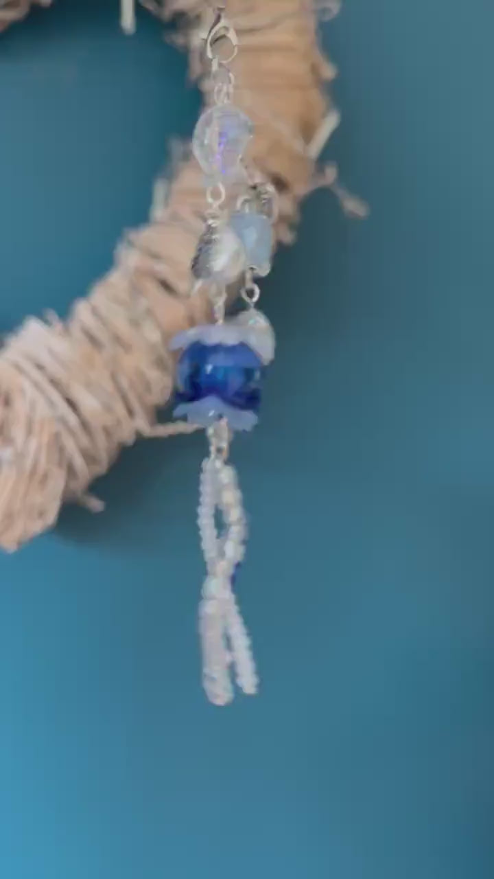 HANDMADE Oceancore Jellyfish Phone Charms, jellyfish charm
