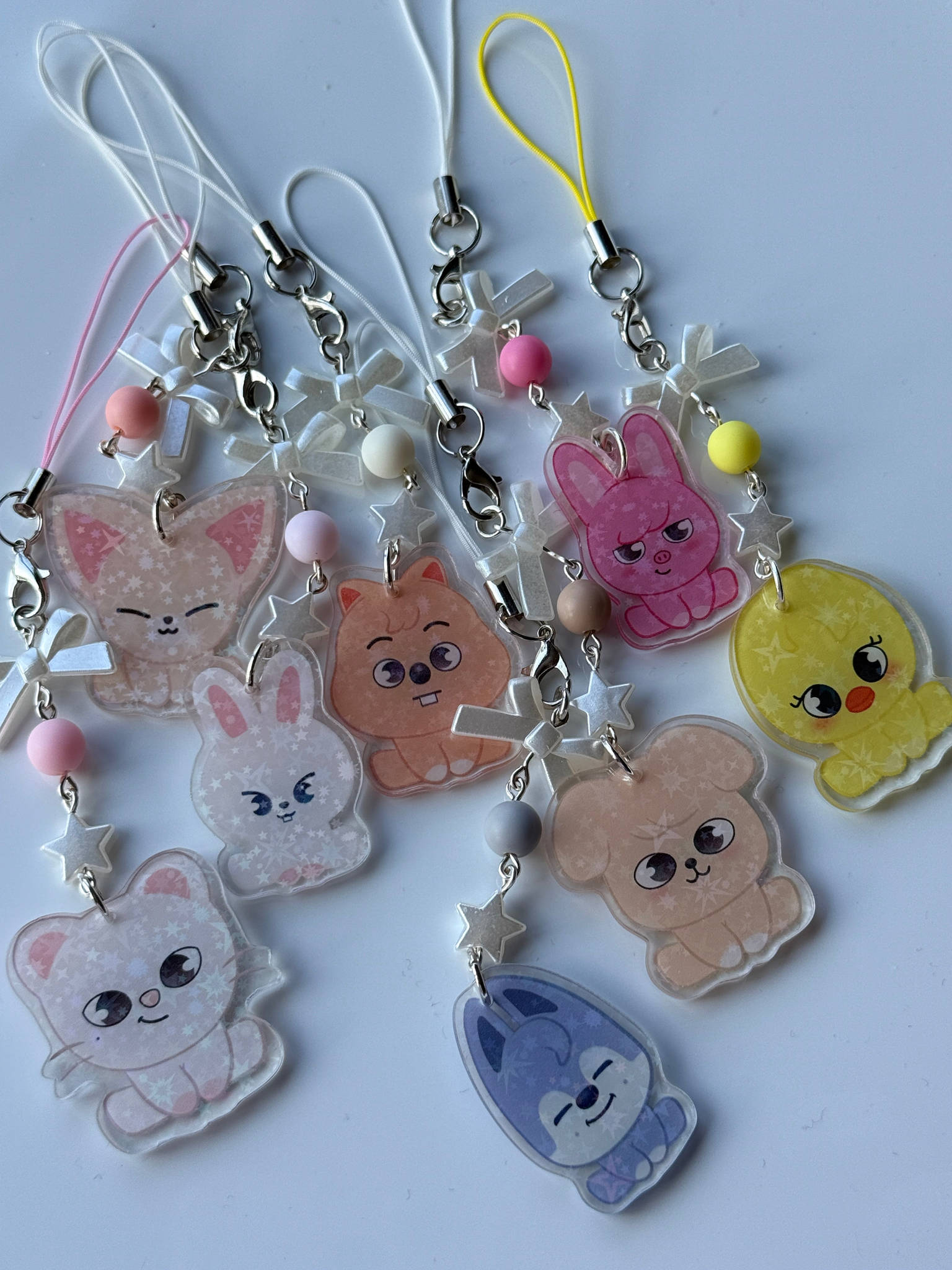 Skzoo Phone Charms - Kpop Bias Charms Stray Kids phone charm Beadsbylillixx