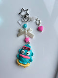 Super Cute Handmade Hangyodon Keychains Beadsbylillixx